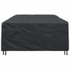 vidaXL Meubelhoes Effen Zwart 315 x 180 x 74 cm 210D