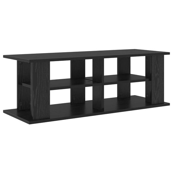 vidaXL TV-standaard Zwart Eiken 96 x 35 x 33,5 cm