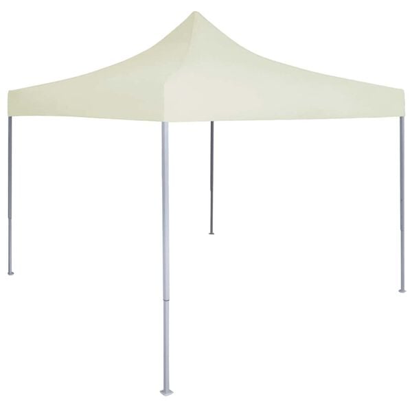 vidaXL Partytent inklapbaar 3x3 m cr&egrave;me