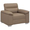 vidaXL Fauteuil Cappuccino 60 cm kunstleer