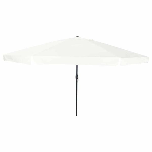 vidaXL Tuinparasol Zand 395 x 395 x 245 cm Polyester en staal
