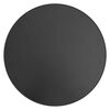 vidaXL Salontafel Ø35 cm MDF zwart