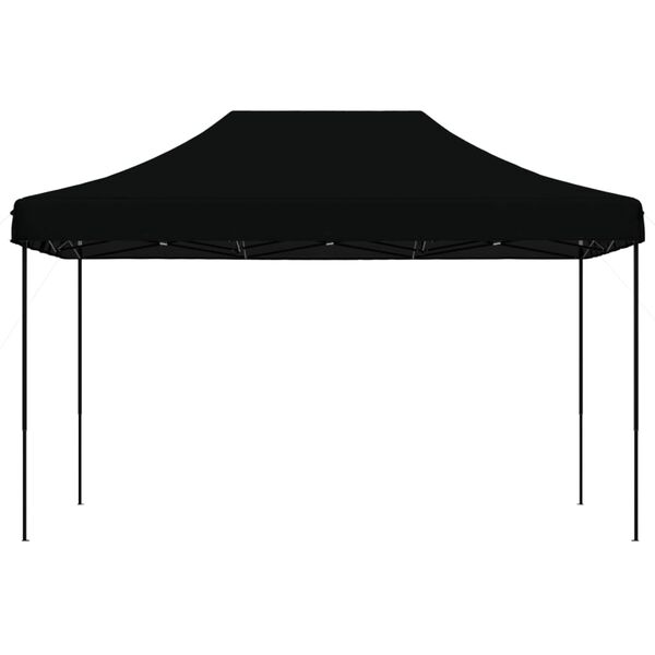 vidaXL Partytent inklapbaar pop-up 440x292x315 cm zwart