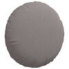 vidaXL Zitkussens 2 pcs Taupe &Oslash;60 x 21 cm Stof