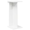vidaXL Plantenstandaard Wit 25 x 25,5 x 60,5 cm Geconstrueerd hout