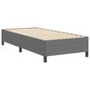 vidaXL Bedframe Lichtgrijs 80 x 200 cm Katoenen stof