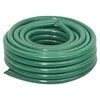 vidaXL Tuinslang met koppelingsset 0,9'' 100 m PVC groen