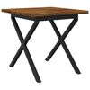 vidaXL Vierkante Eettafel 70 x 70 x 75 cm Massief Acaciahout