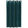 vidaXL Verduisterende gordijnen 2 pcs Donkergroen 140 x 140 cm Fluweel