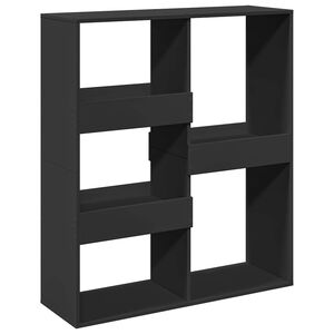 vidaXL Kamerscherm 100x33x115 cm bewerkt hout zwart