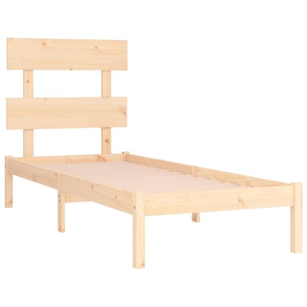 vidaXL Bedframe massief hout 90x200 cm
