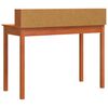 vidaXL Bureau met lade Wasbruin 110 x 50 x 93 cm Massief Grenen Hout
