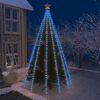 vidaXL Kerstboomverlichting met 500 LED's blauw binnen/buiten 500 cm