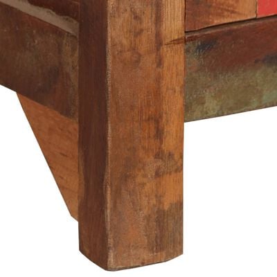 vidaXL Dressoir met schappen 65x30x180 cm massief gerecycled hout
