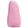 vidaXL Rugkussen Roze 80 x 24 x 50 cm Stof