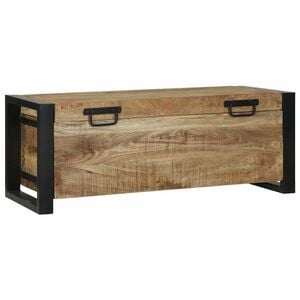 vidaXL Opbergkisten met opslag Bruin 80 x 30 x 30 cm Massief mangohout