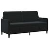 vidaXL Bank met opslag Zwart 172 x 78 x 87 cm Polyester