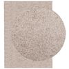 vidaXL Vloerkleed PAMPLONA shaggy hoogpolig modern 140x200 cm beige
