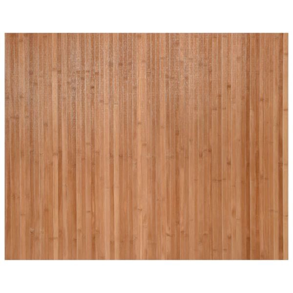 vidaXL Vloerkleed rechthoekig 80x100 cm bamboe naturel