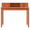 vidaXL Bureau met lade Wasbruin 110 x 50 x 93 cm Massief Grenen Hout