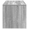 vidaXL Tv-meubel 80x40x40 cm bewerkt hout grijs sonoma eikenkleurig