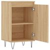 vidaXL Dressoir 40x35x70 cm bewerkt hout sonoma eikenkleurig