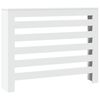 vidaXL Radiatorombouw 104x20x82 cm bewerkt hout wit