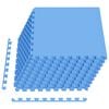 vidaXL Zwembad Grondmat 50 st Blauw 18 m&sup2; EVA Schuim