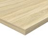 vidaXL Wandschappen 4 st 60x30x1,5 cm spaanplaat sonoma eikenkleurig