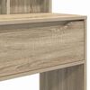 vidaXL Slaapkamer Kaptafels met lade Sonoma Eiken 80 x 39,6 x 135 cm