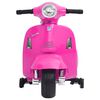 vidaXL Speelgoedmotor elektrisch Vespa GTS300 roze
