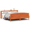 vidaXL Bedframe zonder matras massief grenenhout wasbruin 180x200 cm