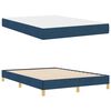 vidaXL Boxspringbed met matras Blauw 160 x 200 cm Stof