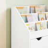 vidaXL Kinderen Boekenkast met lade Wit 60 x 29,5 x 69 cm Bewerkt hout