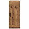 vidaXL Wandkast Oud Hout 34,5 x 34 x 90 cm Bewerkt hout
