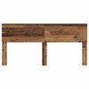 vidaXL Hoofdbord Oud Hout 90 cm Bewerkt hout
