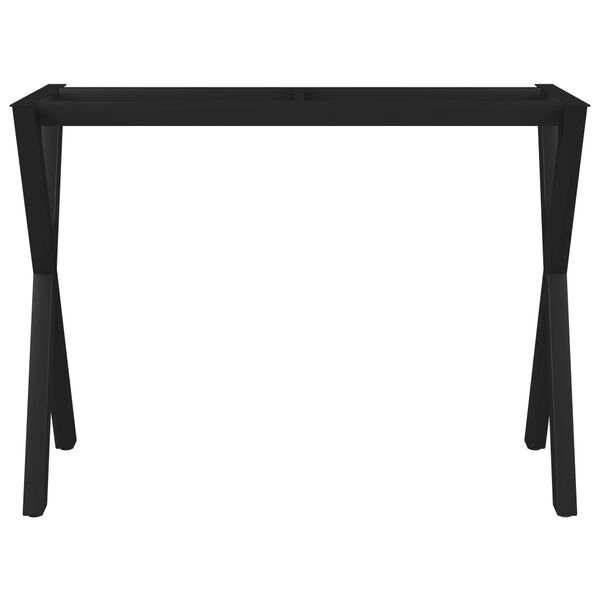 vidaXL Eettafelpoot X-frame 100x40x72 cm