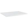 vidaXL Wandschappen 4 st 40x30x1,5 cm bewerkt hout hoogglans wit