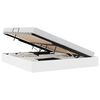 vidaXL Opslag bed met opslag Puur Wit 183 x 213 cm Kunstleer