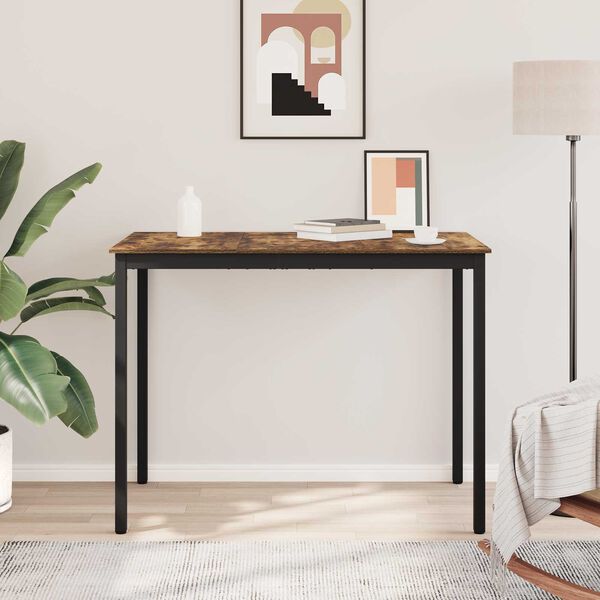 vidaXL Staande Bartafel Bewerkt hout