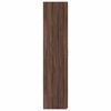 vidaXL Hoge kast 70x42,5x185 cm bewerkt hout bruin eikenkleurig