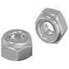vidaXL Moer 2 st zilver M6 x 10 mm IJzer