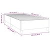 vidaXL Boxspring bed 100x200 cm stof donkergrijs