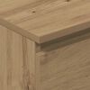 vidaXL Dressoir 60x35x98,5 cm bewerkt hout artisanaal eikenkleur