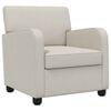 vidaXL Fauteuil Havermout fluweel
