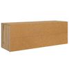 vidaXL TV-kast Artisan Eiken 100 x 31,5 x 35 cm Bewerkt hout