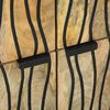 vidaXL Dressoir Bruin 60 x 33 x 75 cm massief mangohout