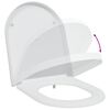 vidaXL Toiletzitting Wit 49 x 36 x 4 cm Duroplast