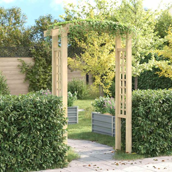 vidaXL Tuinboog 150x60x210 cm hout