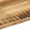 vidaXL Tafelblad met natuurlijke rand 90x60x3,8 cm massief mangohout